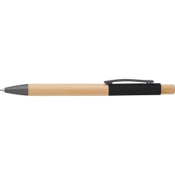 Bambusowy długopis - czarny (V1567-03)