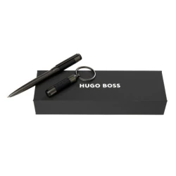 Zestaw upominkowy Hugo Boss długopis i brelok - HAK443D + HST4964D (HPBK496D)