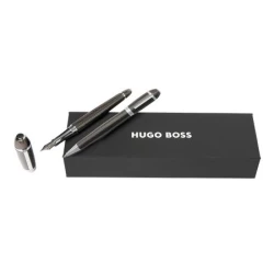 Zesatw upominkowy Hugo Boss pióro wieczne i długopis - HSW4452D + HSW4454D (HPBP445D)