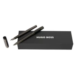 Zesatw upominkowy Hugo Boss pióro wieczne i długopis - HST4962D + HST4964D (HPBP496D)