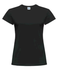 T-shirt damski TSRLPRM - BLACK
