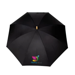 Parasol manualny RPET | Keelan - czarny (V1850-03)