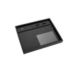 Podkładka pod mysz z ładowarką indukcyjną TAPIS Pierre Cardin - Czarny (B1205400IP303)