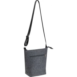 Torba filcowa na ramię LAGOS - ciemnoszary (431377)