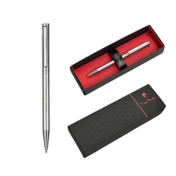 Długopis metalowy DOMINIQUE Pierre Cardin - szary (B0140000IP307)