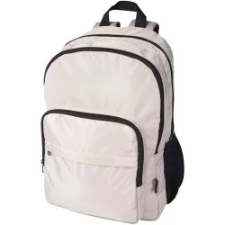 Trend Plus plecak na laptopa o przekątnej 15-cali o pojemności 20 l wykonany z materiałów z recyklingu z certyfikatem GRS (13008607)