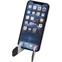 Buna składany stojak na tablet i telefon wykonany z tworzyw sztucznych pochodzących z recyklingu (10460701)