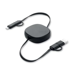 Zwijany kabel ładujący o mocy 60 W - LINEA (MO2425-03)