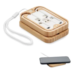 Bezprzewodowa ładowarka 15W z bamb - CHARGOO (MO2450-40)