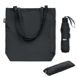 Zestaw torba z parasolem RPET 21 c - SEATTLE (MO2476-03)