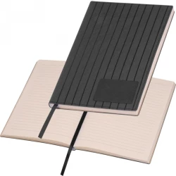 Notes A5 w linie - czarny - (24980-03)