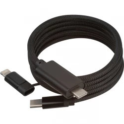 Magnetyczny kabel do ładowania - czarny - (34779-03)