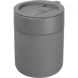 Kubek ceramiczny 340 ml - szary - (84676-07)
