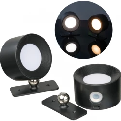 Lampy ścienne, 2 szt. - czarny - (94880-03)