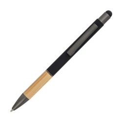 Długopis aluminiowy Kanuri, czarny (R73447.02)