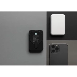 Magnetyczny bezprzewodowy power bank 5000 mAh, 5W Stellar - czarny (P322.5901)