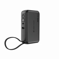 Ładowarka 2 w 1, poder bank do laptopa 10000 mAh, 65W Eureka (P301.9901)