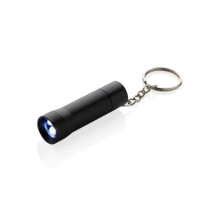 Brelok do kluczy z aluminium z recyklingu, latarka Flash (P514.0401)