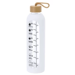 Szklana butelka 1000 ml - biały (VA309-02)