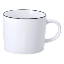 Kubek ceramiczny 400 ml - biały (VA312-02)