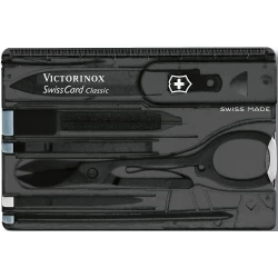 Narzędzie wielofunkcyjne Victorinox SwissCard Classic - czarny (VA807-03)