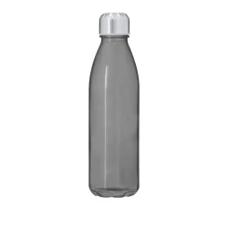 Butelka 650 ml ze szkła z recyklingu - czarny (VA691-03)