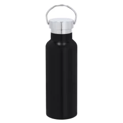Butelka termiczna 500 ml ze stali nierdzewnej z recyklingu - czarny (VA678-03)