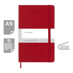 Kalendarz MOLESKINE - czerwony (VM394-05/2026)