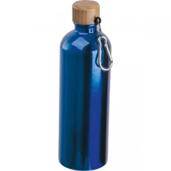 Butelka metalowa 750 ml - niebieski - (84971-04)