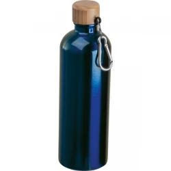 Butelka metalowa 750 ml - granatowy - (84971-44)