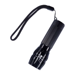Latarka z diodą XPE CREE 3W, czarny (R35671.02)