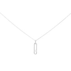 Naszyjnik Apolline Silver - Srebrny (CJC536C)