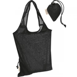 Torba bawełniana z recyklingu 118 g/m2 Modena - czarny (526203)