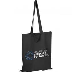 Torba z recyklingu z długimi uszami Mombasa - czarny (525103)