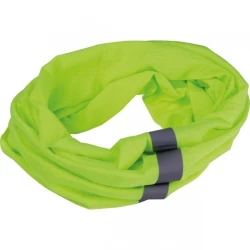 Bandana z odblaskiem Treviso - żółty (494408)