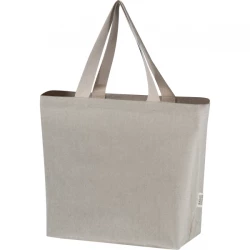 Torba bawełniana z recyklingu 200 g/m2 Pilar - beżowy (521613)