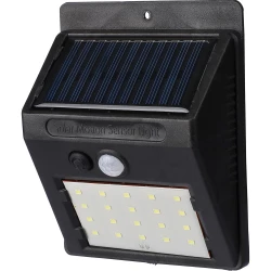 Solarna lampa ścienna - czarny (VA862-03)