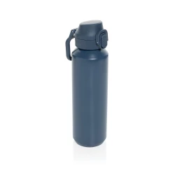 Butelka sportowa 600 ml Via - niebieski (P437.5025)
