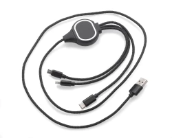 Kabel USB 3 w 1 LUX (09119-02)