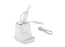 Przybornik z ładowarką indukcyjną (5W) BERGO II (09167-01)