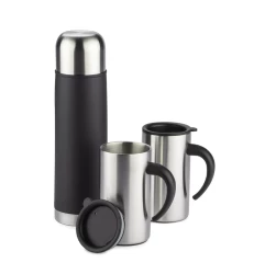 Zestaw upominkowy ACON (Termos 500ml, 2 kubki 260ml) (17499)