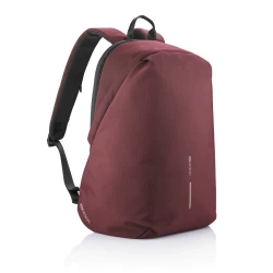 Bobby Soft plecak chroniący przed kieszonkowcami - czerwony (P705.794)