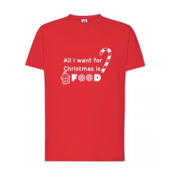 Mikołaj T-shirt Premium czerwony 190