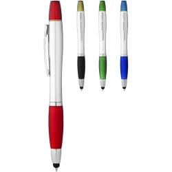 Długopis ze stylusem i zakreślaczem Nash (10658103)