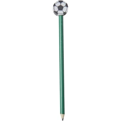 Ołówek z gumką w kształcie piłki nożnej Goal (10710102)