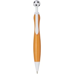 Długopis ze wciskiem w kształcie piłki nożnej Naples (10710205)