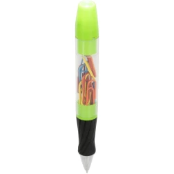 Długopis King z diodą LED i spinaczami do papieru (10725403)