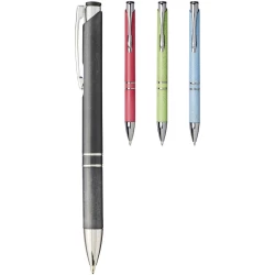 Długopis automatyczny Moneta z plastiku ABS i słomy pszenicznej (10738203)