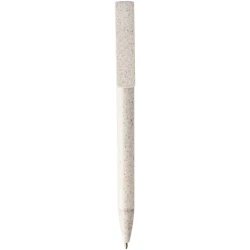 Długopis Medan z uchwytem na telefon, wykonany ze słomy pszenicznej (10758033)