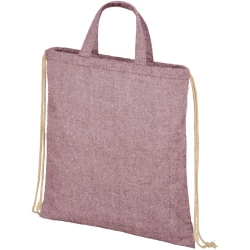 Plecak Pheebs z bawełnianym sznurkiem ściągającym z recyklingu o gramaturze 210 g/m² (12046020)